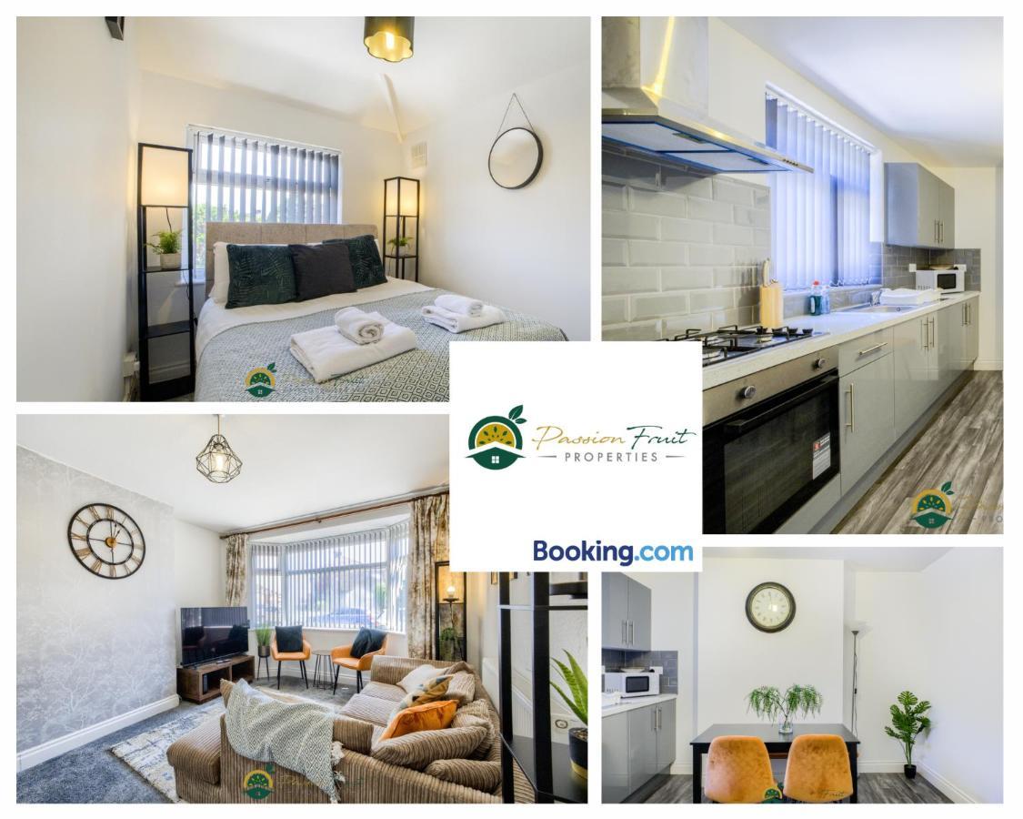 3 Bedroom Coventry House By Passionfruitproperties With Free Wi-Fi, Large Garden And Driveway - 52Nrc Bagian luar foto